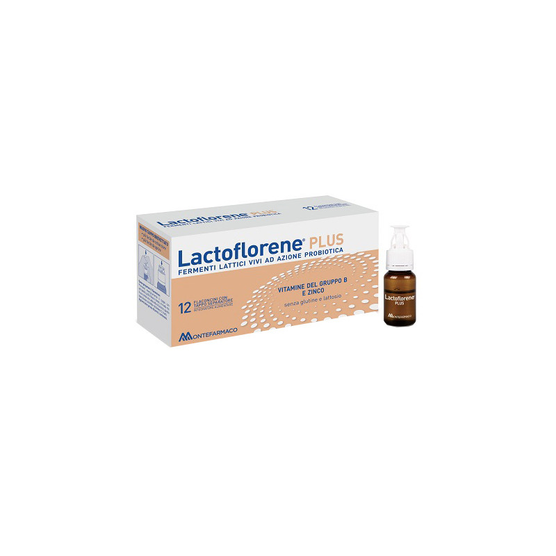 LACTOFLORENE PLUS 12 FLACONCINI 10 ML