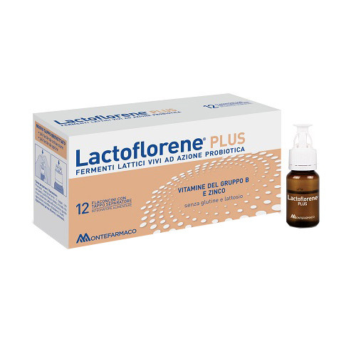 LACTOFLORENE PLUS 12 FLACONCINI 10 ML