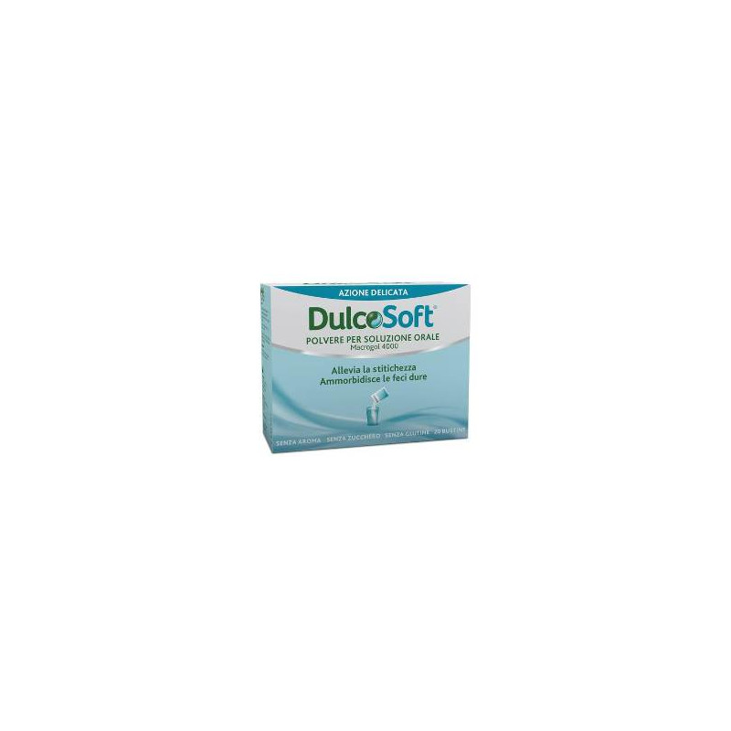 DULCOSOFT POLVERE PER SOLUZIONE ORALE 20 BUSTINE