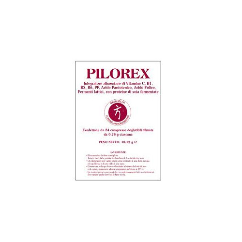PILOREX 24 COMPRESSE