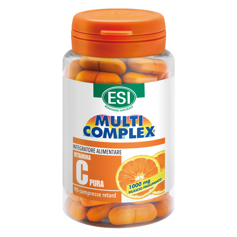 ESI MULTICOMPLEX VITAMINA C PURA 1000 MG RETARD 90 COMPRESSE