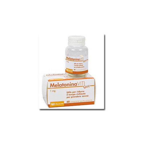 MELATONINA VITI FAST 1MG 60 COMPRESSE GUSTO ARANCIA