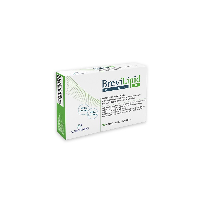 BREVILIPID PLUS 30 COMPRESSE RIVESTITE