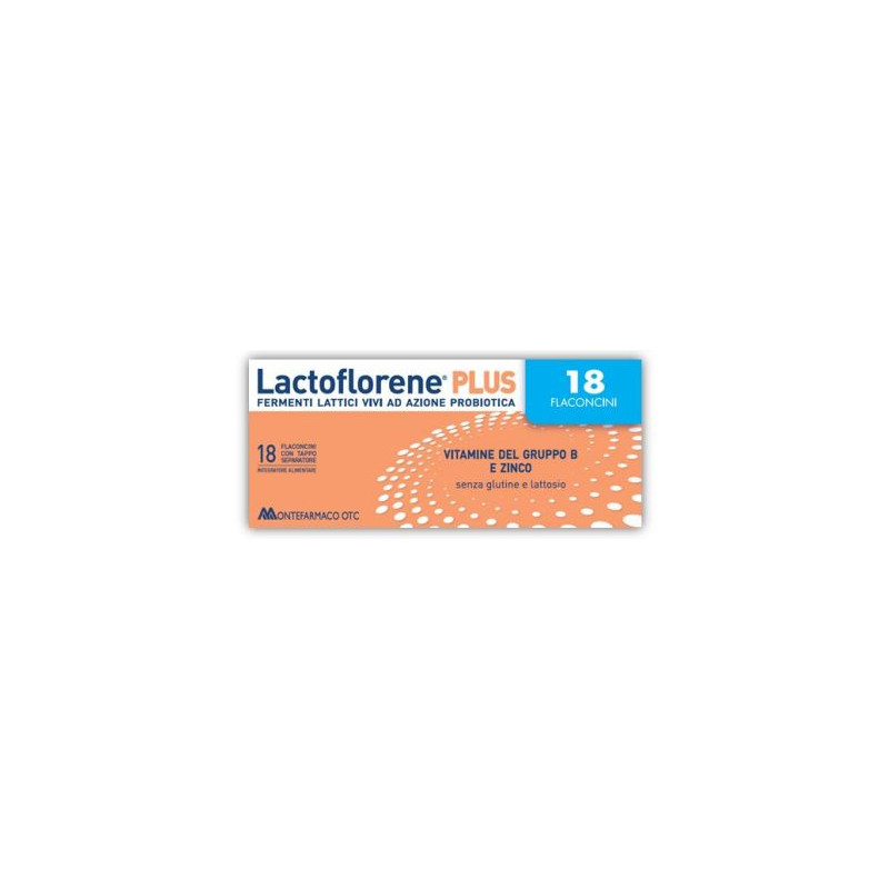 LACTOFLORENE PLUS 18 FLACONI 180 ML