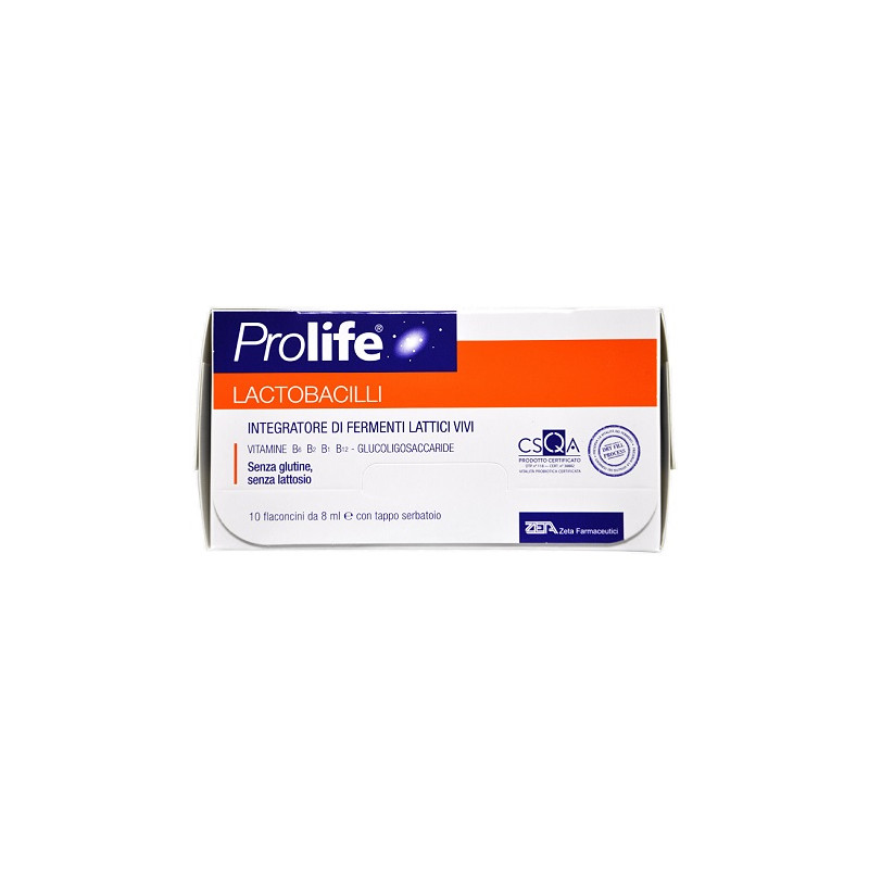 PROLIFE LACTOBACILLI 10 FLACONCINI 8 ML