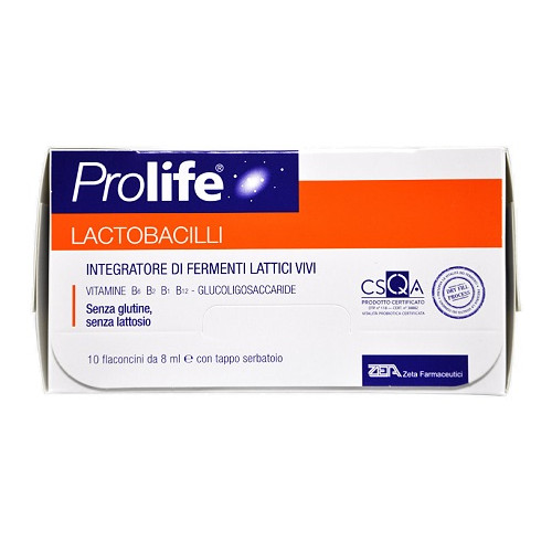 PROLIFE LACTOBACILLI 10 FLACONCINI 8 ML