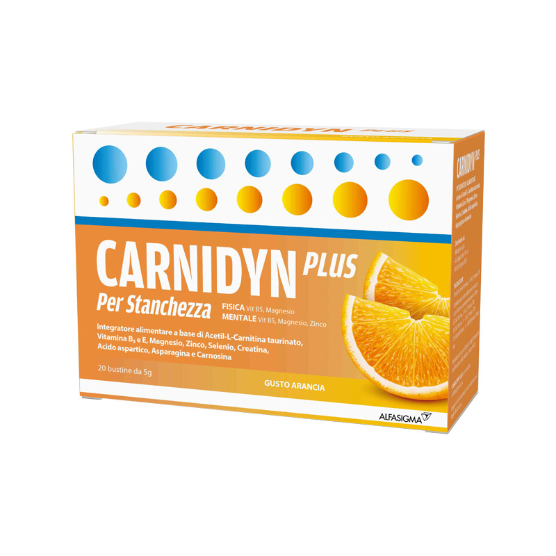 CARNIDYN PLUS 20 BUSTINE DA 5 G GUSTO ARANCIA