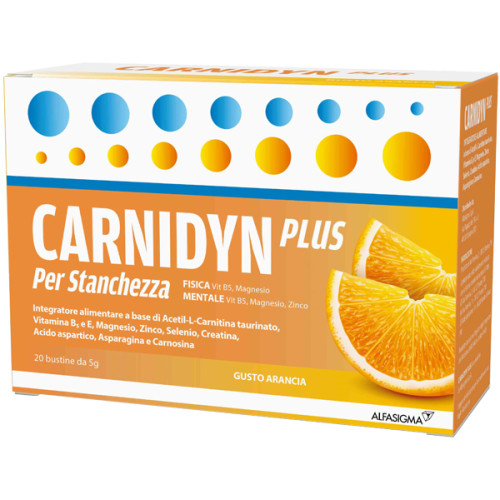 CARNIDYN PLUS 20 BUSTINE DA 5 G GUSTO ARANCIA