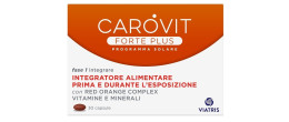 CAROVIT FORTE PLUS PROGRAMMA SOLARE 30 CAPSULE BL